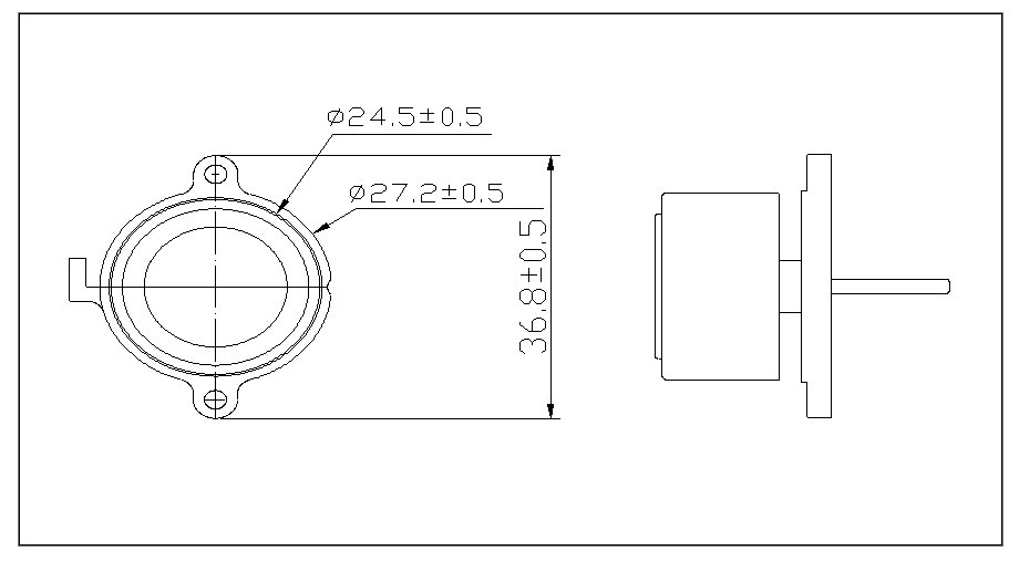 Brushless DC Motor Drawing