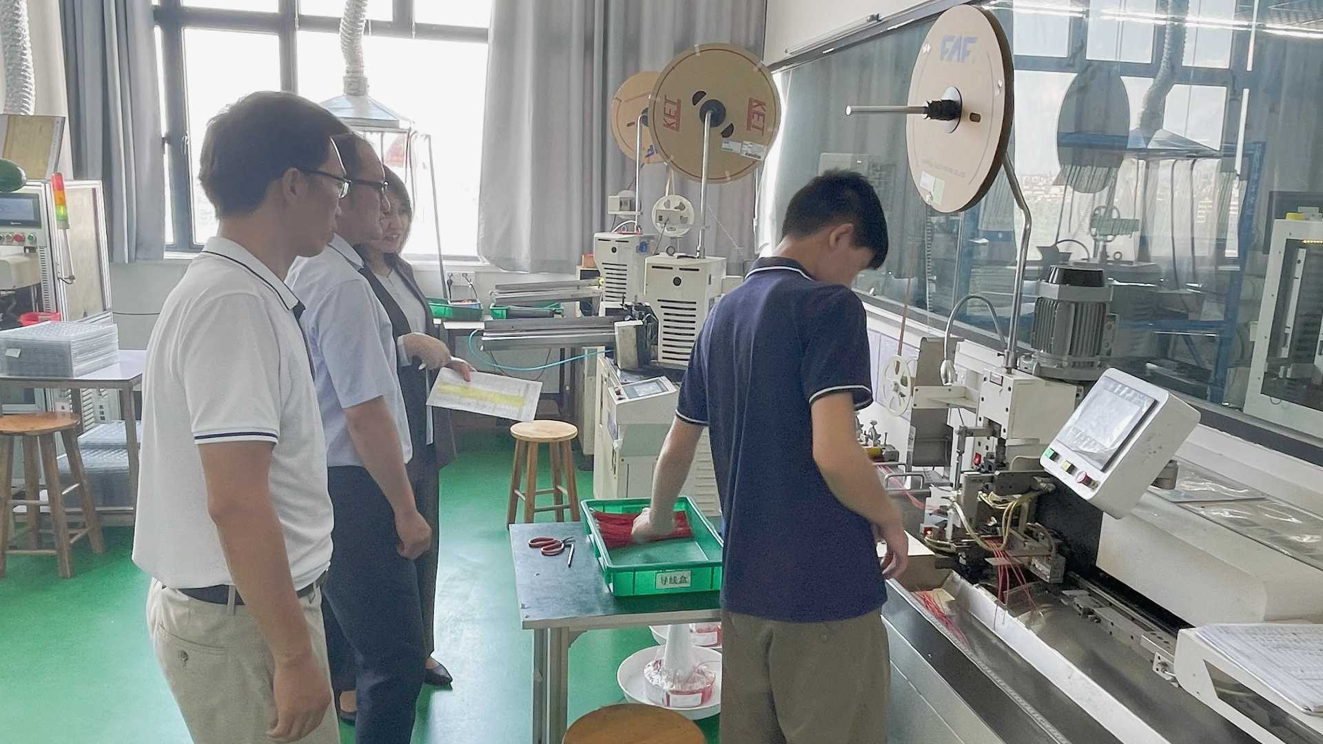 日本客户莅临常丰参观交流，推动DC直流风扇项目深化合作